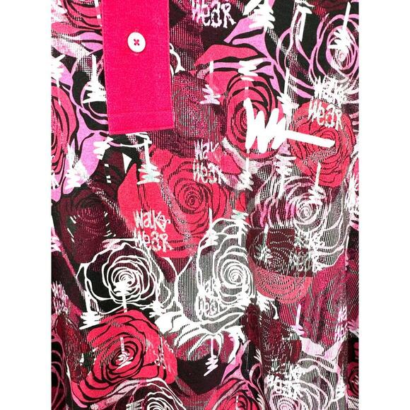 Vintage Walker Wear Polo Shirt Mens Large 90s Snoop Tupac Music Hip Hop RARE - Picture 4 of 10